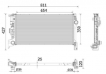 Radiaator,mootorijahutus MAHLE CR 2335 000P