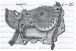 Veepump, mootori jahutus DOLZ R314