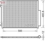 Kondensaator,kliimaseade DENSO DCN01025