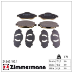 Piduriklotsi komplekt,ketaspidur ZIMMERMANN 24660.180.1