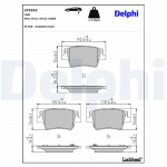 Piduriklotsi komplekt,ketaspidur DELPHI LP3553
