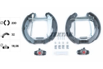 Piduriklotside komplekt TEXTAR 84052400