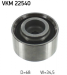 Seade-/juhtrull,hammasrihm SKF VKM 22540