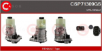H&uuml;draulikapump,roolimine CASCO CSP71309GS