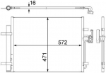 Kondensaator,kliimaseade MAHLE AC 441 000S