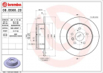 Piduriketas BREMBO 08.B566.21