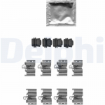Lisakomplekt, ketaspiduriklotsid DELPHI LX0668