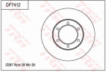 Piduriketas TRW DF7412