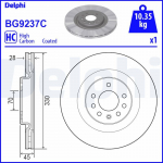 Piduriketas DELPHI BG9237C