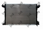 Radiaator,mootorijahutus ABAKUS 003-017-0056