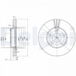 Piduriketas DELPHI BG3199