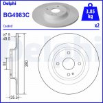 Piduriketas DELPHI BG4983C