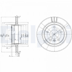 Piduriketas DELPHI BG3530C