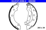 Piduriklotside komplekt ATE 03.0137-0350.2