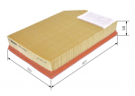 &Otilde;hufilter BOSCH 1 457 433 587