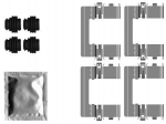 Lisakomplekt, ketaspiduriklotsid TEXTAR 82564400