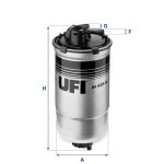 K&uuml;tusefilter UFI 24.428.00