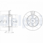 Piduriketas DELPHI BG3206
