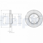 Piduriketas DELPHI BG4092C