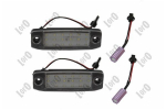 Numbrivalgustus ABAKUS L19-210-0008LED