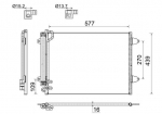 Kondensaator,kliimaseade MAHLE AC 666 000S