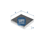 Filter,salongi&otilde;hk UFI 54.274.00