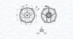 Ventilaator,mootorijahutus MAGNETI MARELLI 069422708010