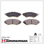 Piduriklotsi komplekt,ketaspidur ZIMMERMANN 23234.170.1