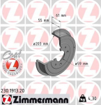 Piduritrummel ZIMMERMANN 230.1913.20