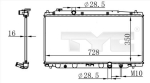 Radiaator,mootorijahutus TYC 712-0053