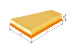 &Otilde;hufilter BOSCH 1 457 433 320