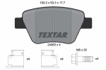 Piduriklotsi komplekt,ketaspidur TEXTAR 2456301