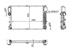 Radiaator,mootorijahutus MAHLE CR 38 000S