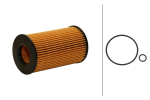 &Otilde;lifilter HELLA 8ZO 366 100-251