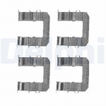 Lisakomplekt, ketaspiduriklotsid DELPHI LX0483