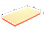 &Otilde;hufilter BOSCH F 026 400 122