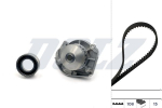 Veepump + hammasrihmakomplekt DOLZ KD088