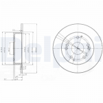 Piduriketas DELPHI BG3746