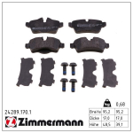 Piduriklotsi komplekt,ketaspidur ZIMMERMANN 24289.170.1