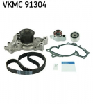 Veepump + hammasrihmakomplekt SKF VKMC 91304
