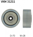 Seade-/juhtrull,soonrihm SKF VKM 31211