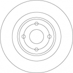 Piduriketas TRW DF6974
