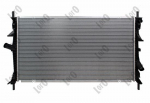 Radiaator,mootorijahutus ABAKUS 017-017-0064