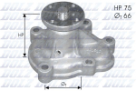 Veepump, mootori jahutus DOLZ O133