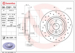 Piduriketas BREMBO 08.C301.1X