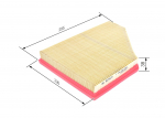 &Otilde;hufilter BOSCH F 026 400 484