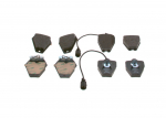 Piduriklotsi komplekt,ketaspidur BOSCH 0 986 494 436
