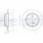 Piduriketas DELPHI BG4298C