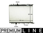 Radiaator,mootorijahutus MAHLE CR 515 000P