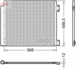 Kondensaator,kliimaseade DENSO DCN46026